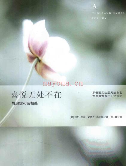 《喜悦无处不在》当拜伦凯蒂遇见《道德经》  享誉世界的心灵书籍畅销作家  PDF电子书下载