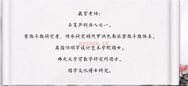 藏宫南派紫微斗数人生智慧视频课程65集 百度云盘下载阿里云盘下载插图1