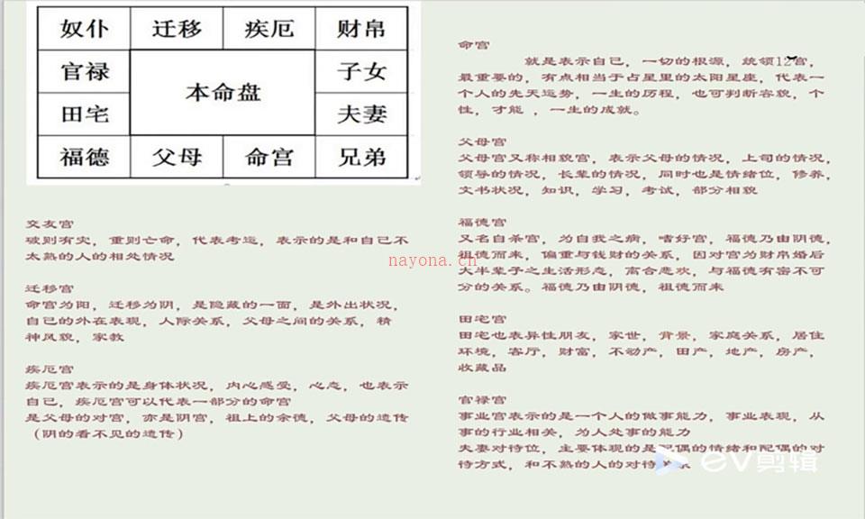 九龙道长推荐王员外紫微斗数课程视频30集 百度网盘资源