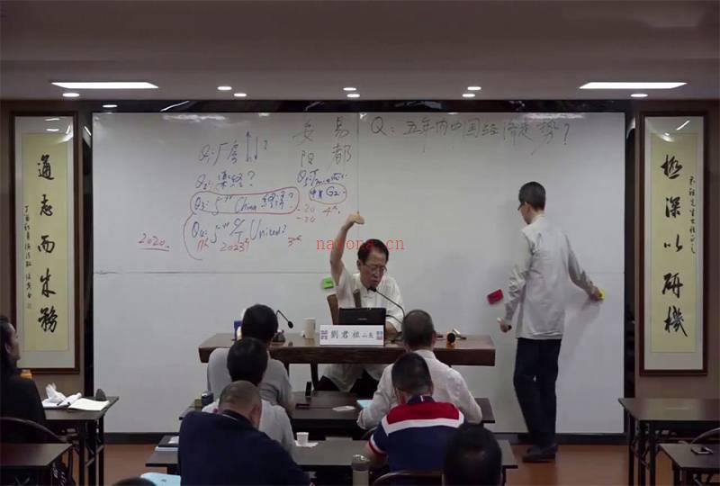刘君祖演示大衍之术课程视频4集百度网盘资源