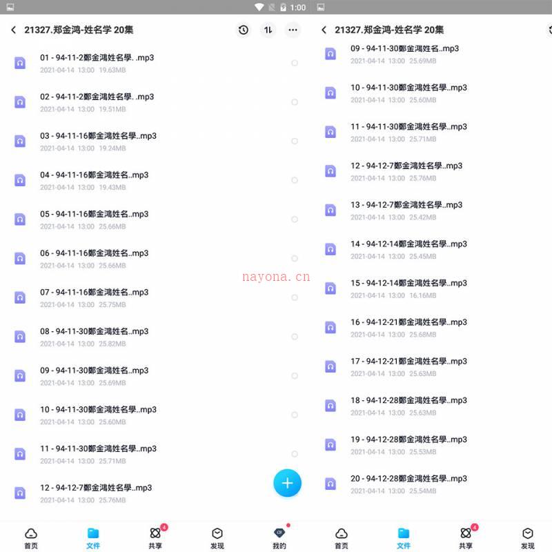 郑金鸿-姓名学录音20集百度网盘资源