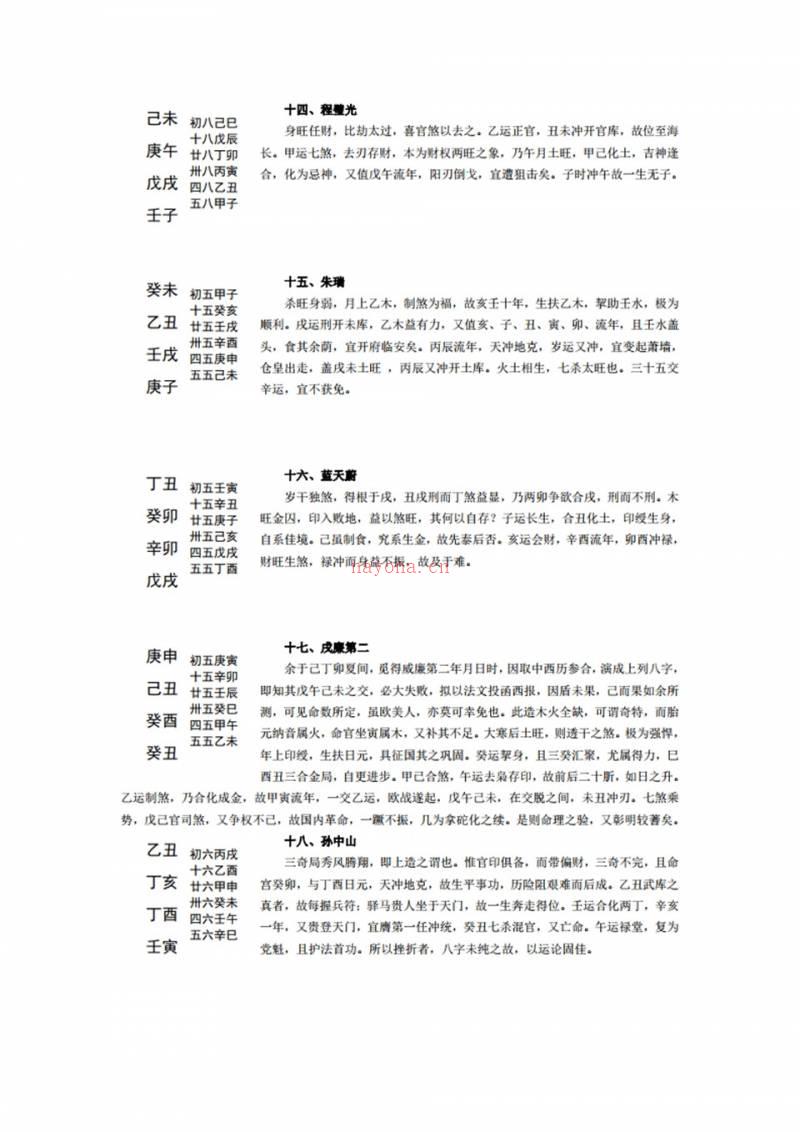 人鉴命理存验五十例后加六十七例