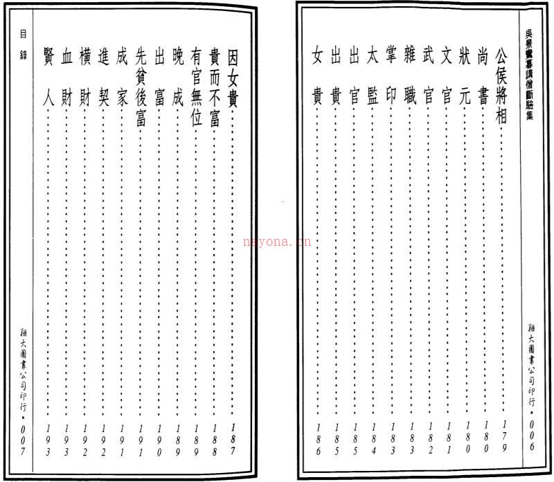 先天后天理气心印 吴景鸾暮讲僧断验集 合编