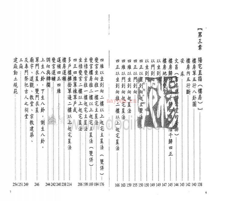 后天派阳宅全篇