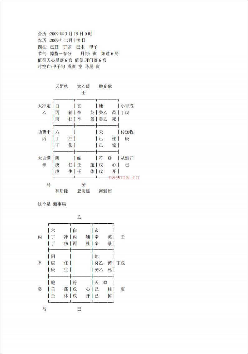 奇门布局案例.pdf百度网盘资源