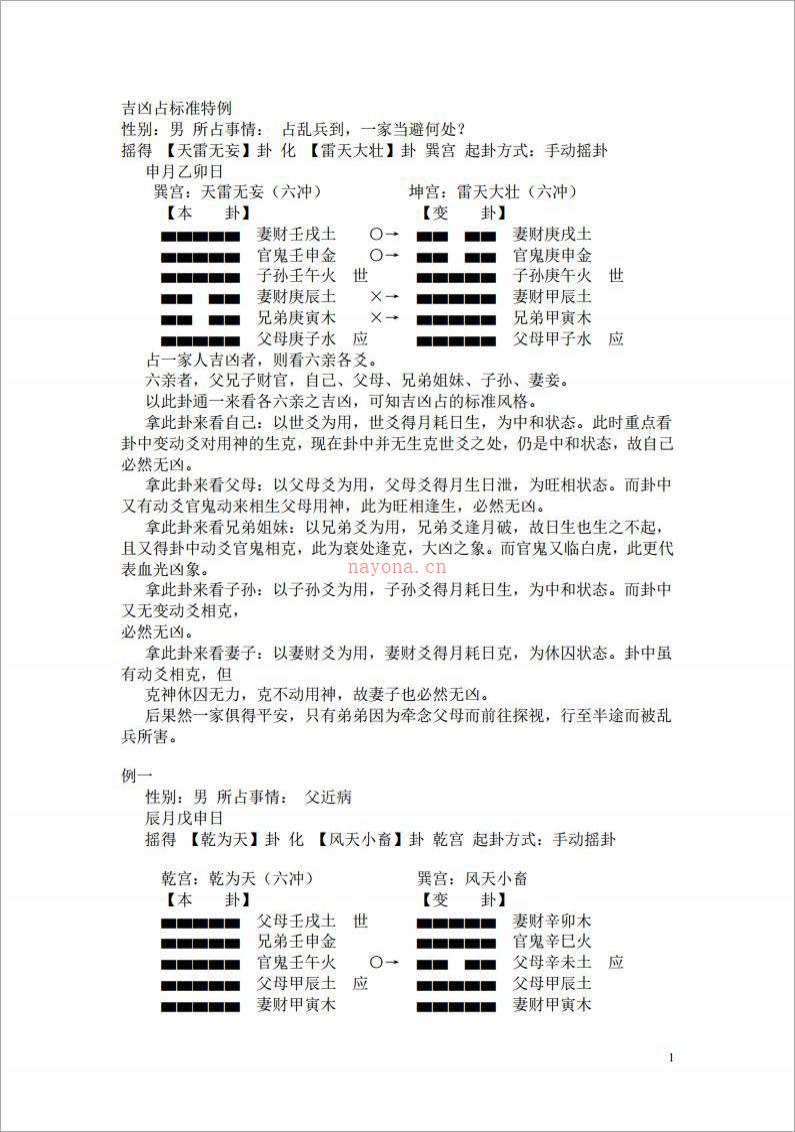 六爻三大技法卦例收集.pdf百度网盘资源