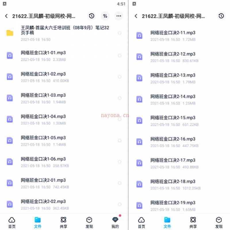 【王凤麟】初级网络班金口决课程录音25集百度网盘资源