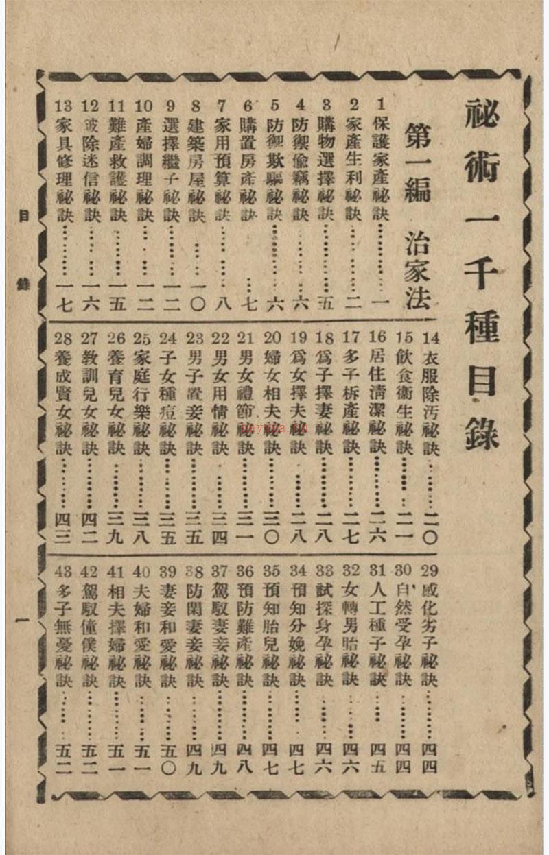 秘术一千种393页.pdf 百度网盘资源