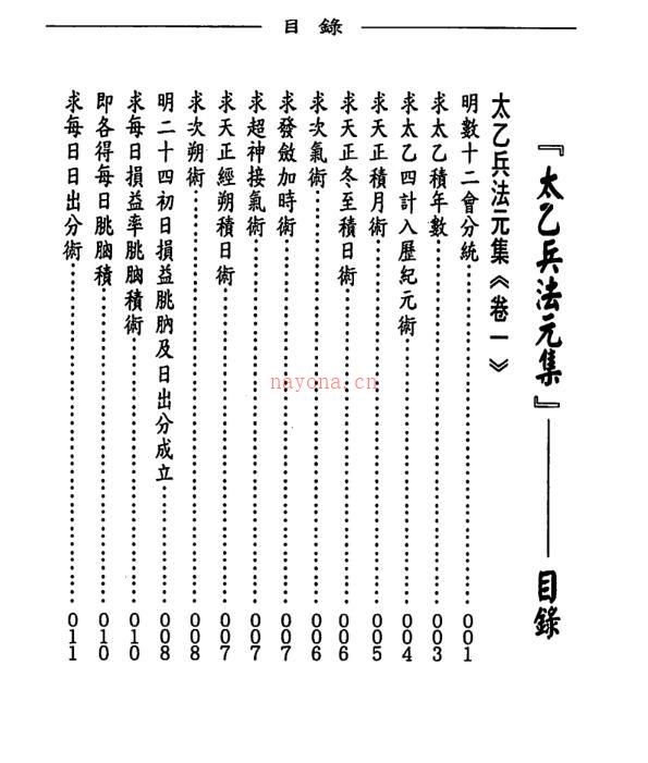 玉格格-太乙兵法之兵法元集 百度网盘资源