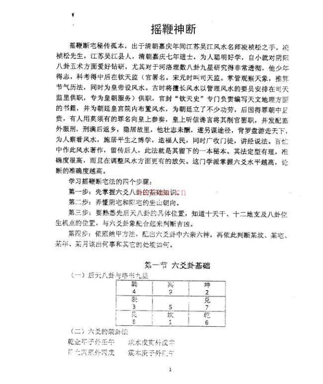 风水秘本-《摇鞭神断》 百度网盘资源