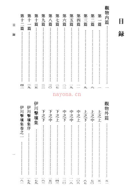 【宋】邵雍集 百度网盘资源