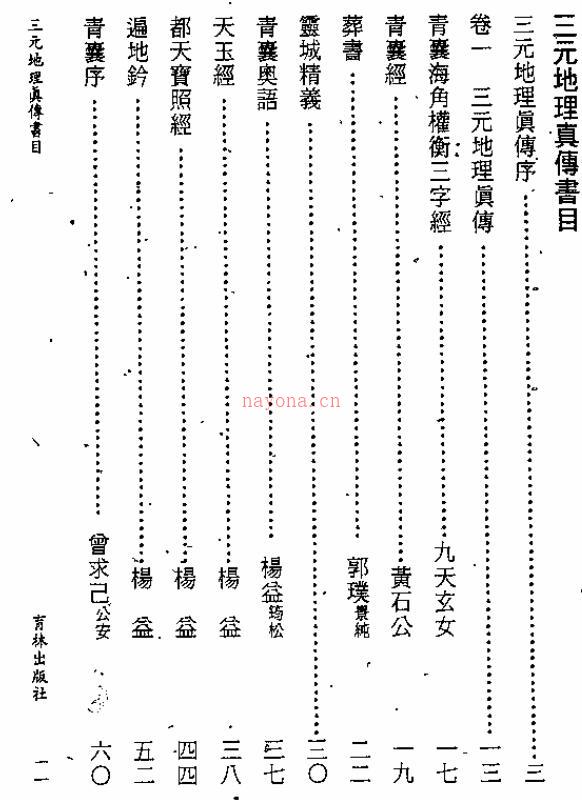 三元地理真传(清 赵文鸣撰-蒋氏嫡传张仲馨一脉） 百度网盘资源