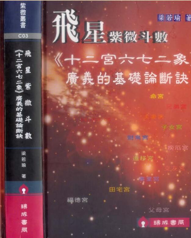 梁若瑜-飞星紫微斗数《十二宫六七二象》广义的基础论断诀 百度网盘资源