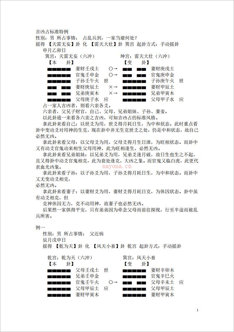 六爻三大技法卦例收集.pdf 百度网盘资源