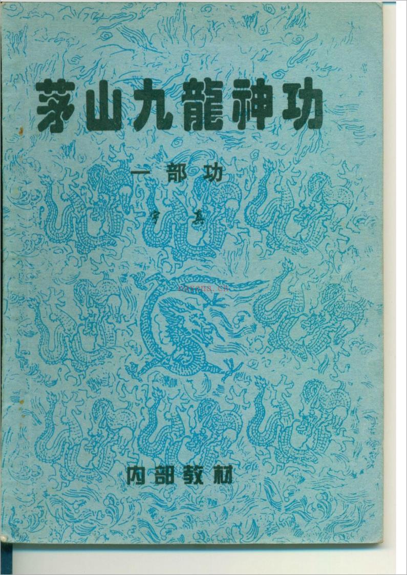 茅山九龙神功（一部功）21页.pdf 百度网盘资源