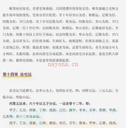 杨公三僚风水三十二口诀解读515页百度网盘资源