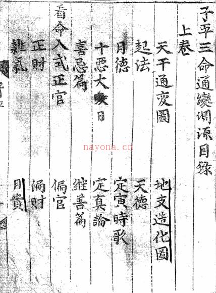 徐大升[宋] - 子平三命通变渊源[pdf2个版本] 百度网盘资源