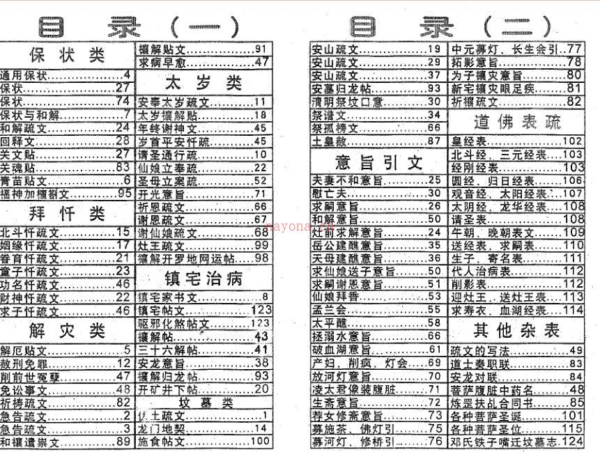 邓汉松-道用解灾文疏选编 百度网盘资源