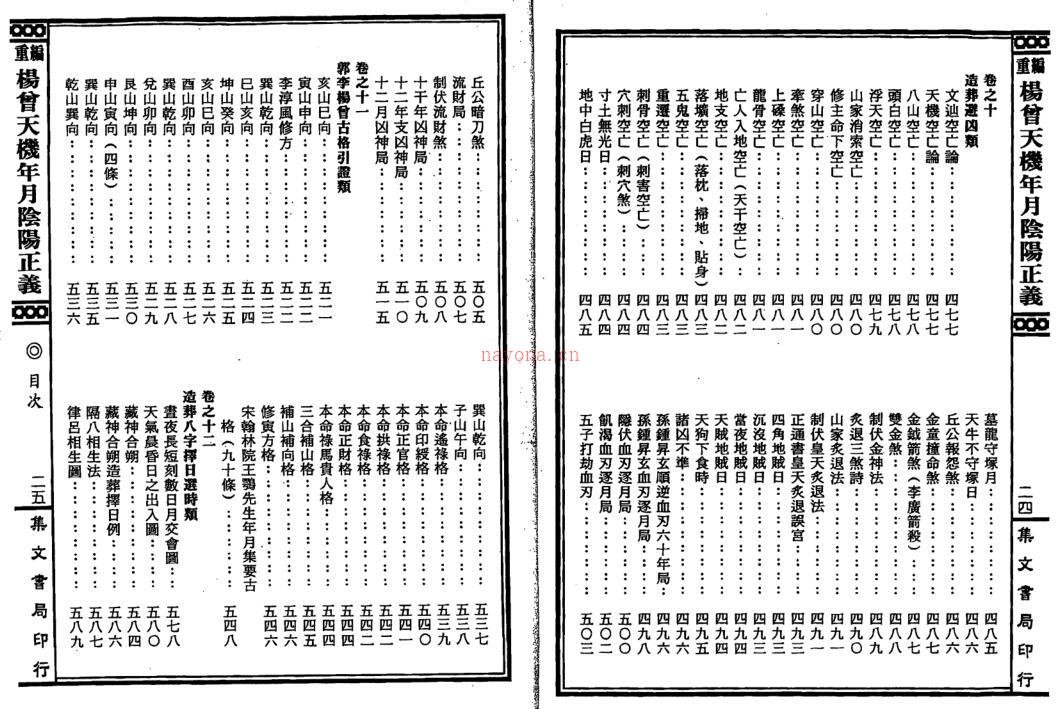 重编杨曾天机年月阴阳正义 百度网盘资源