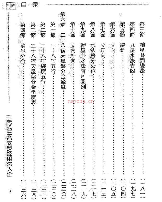 吴明修-三元式三合式罗经用法大全 百度网盘资源