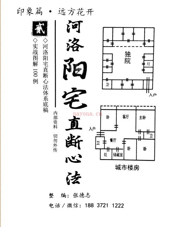 一宅断河洛阳宅直断心法.pdf 百度网盘资源