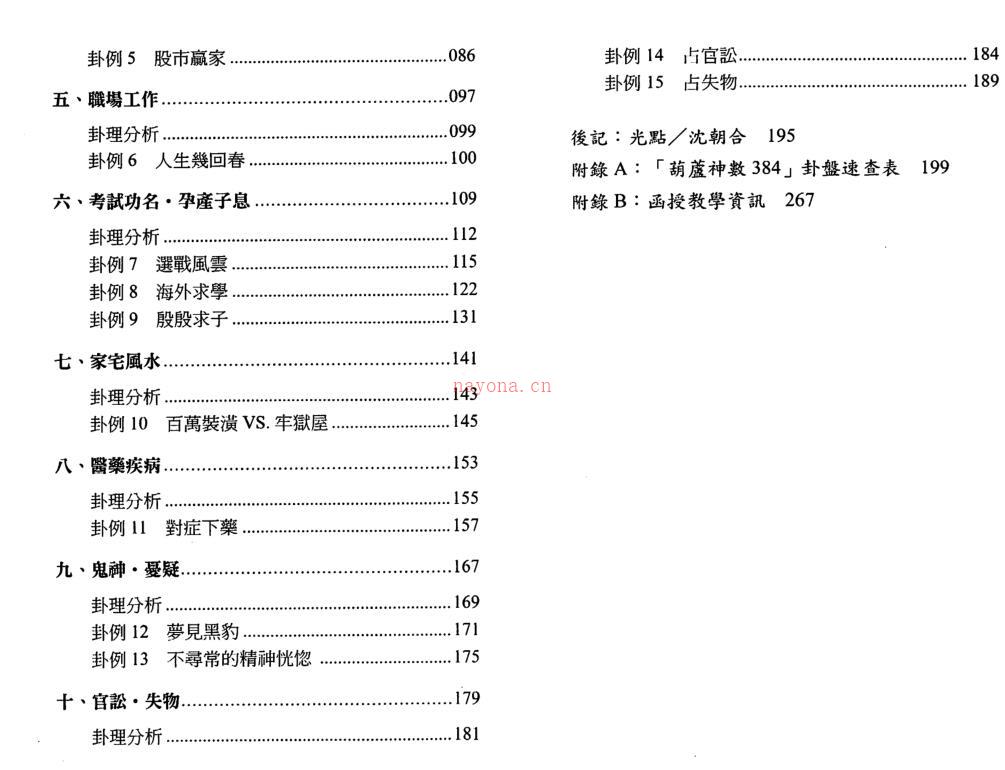 沈朝合.谢翎-葫芦神数-生活易经占卜.pdf 百度网盘资源