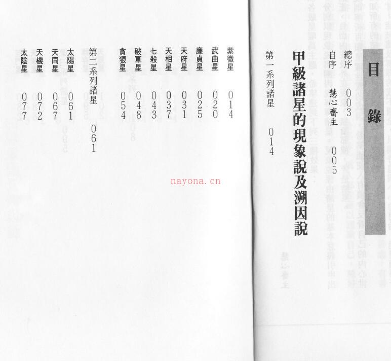 慧心斋主  紫微斗数看命宫.PDF 百度网盘资源