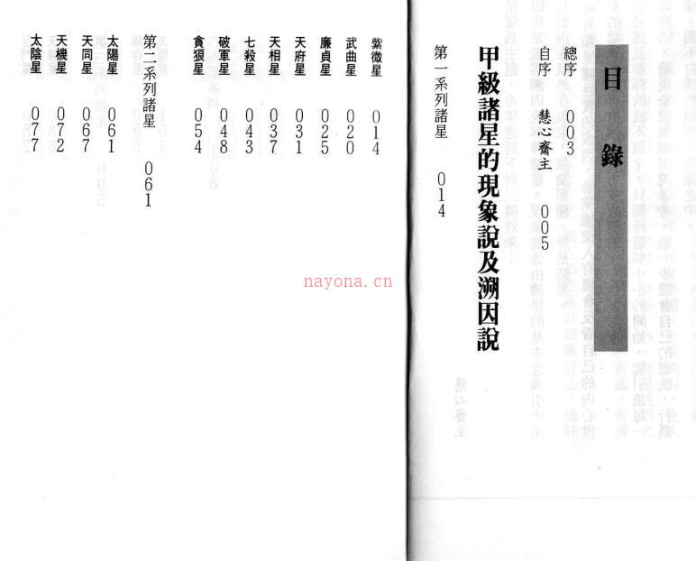 慧心斋主  紫微斗数看命宫.PDF 百度网盘资源