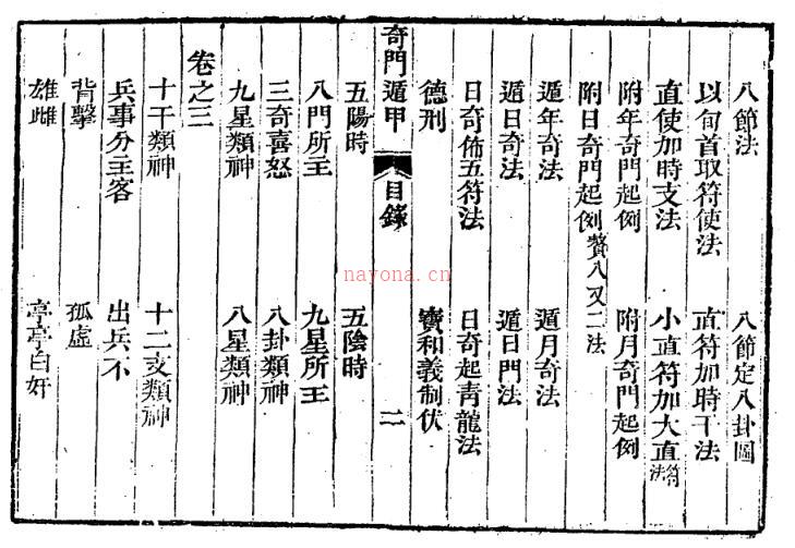 奇门遁甲统宗大全 473页 百度网盘资源