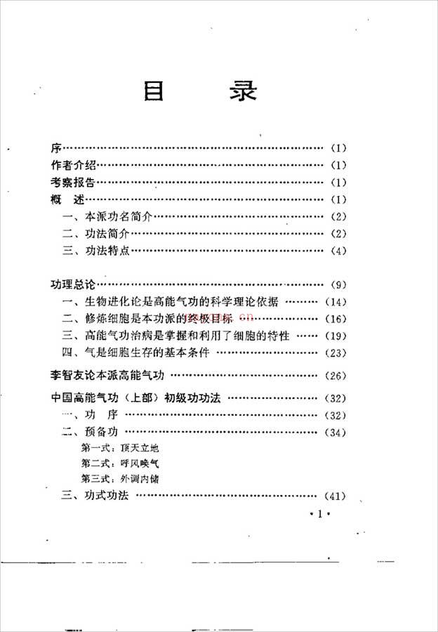 中国高能气功（李智友）212页 .pdf 百度网盘资源