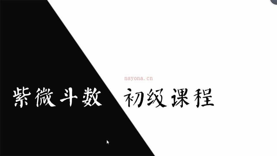 肖贞正 紫微斗数初中级课程视频23集 百度网盘资源