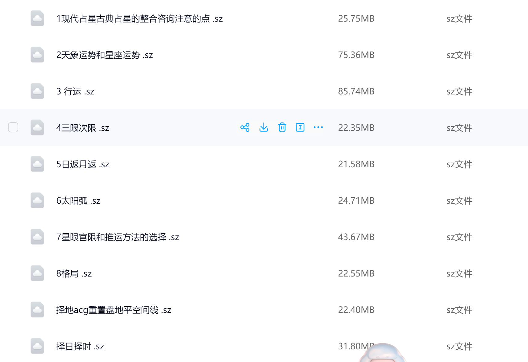 占星课程全套介绍